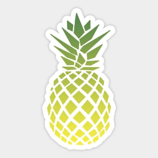 Pineapple Design Sticker